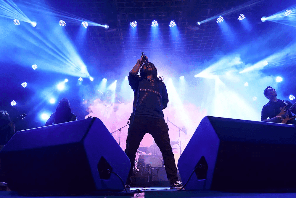 Grooved at India’s most iconic open-air music festival in Ziro Valley.